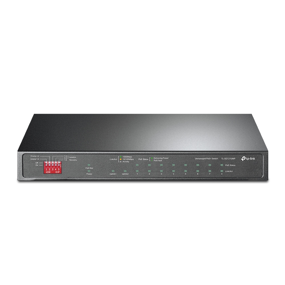 TP-Link 10-Port Gigabit Desktop Switch PoE TL-SG1210MP
