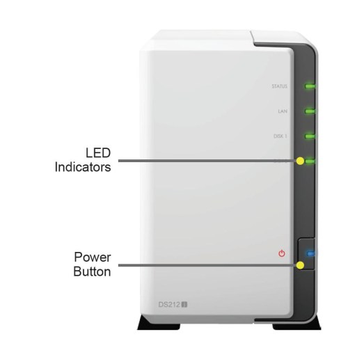 Synology DS212j (1 jaar garantie)