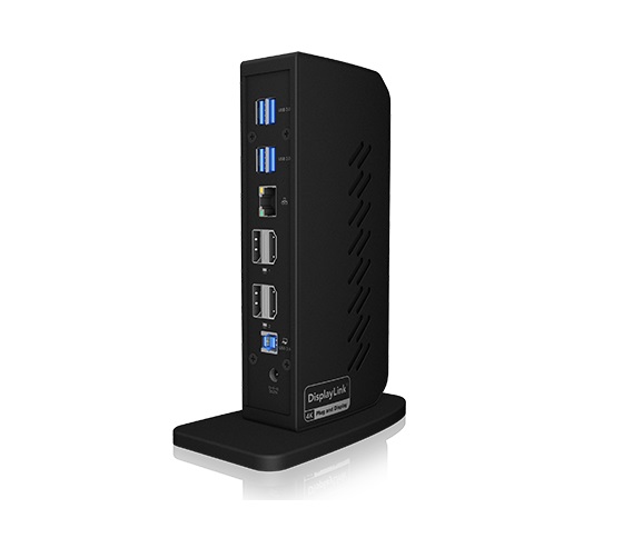 ICY BOX DockingStation for PC/Notebook, incl. 2x DisplayPort, 2x HDMI IB-DK2252AC