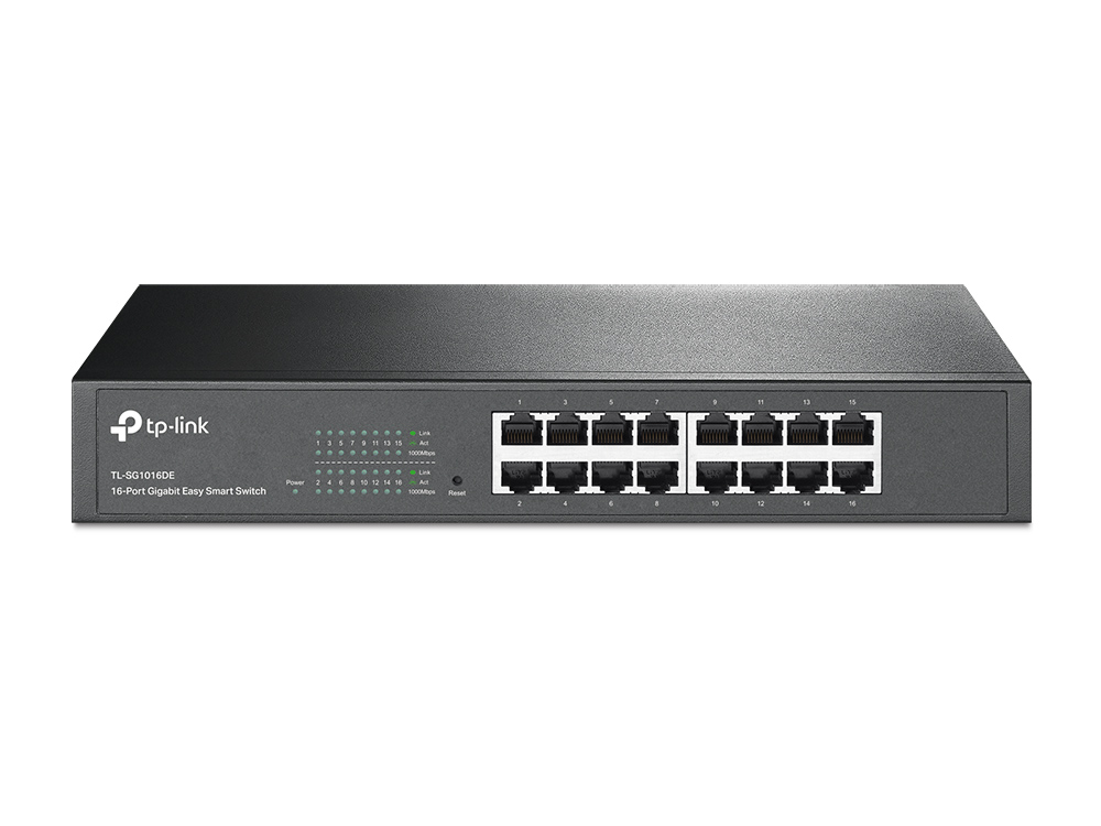 TP-Link 16-Port Gigabit Easy Smart Switch TL-SG1016DE