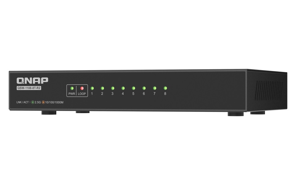 QNAP Switch QSW-1108-8T-R2