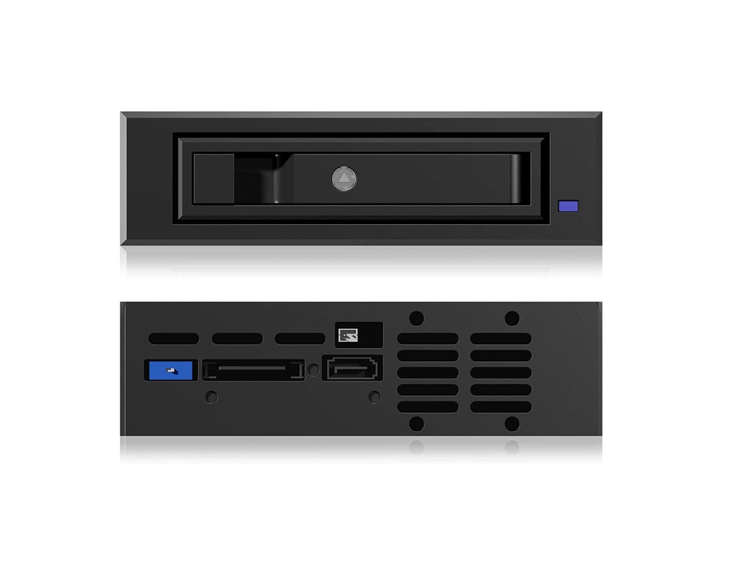 ICY BOX Mobile Rack, 1x 3.5/2,5 SATA/SAS to 1x SATA IB-129SSK-B