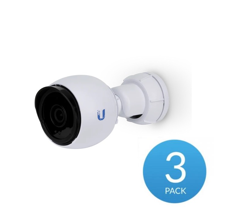 UniFi 4 MP Camera G4 Bullet 3-pack UVC-G4-BULLET-3