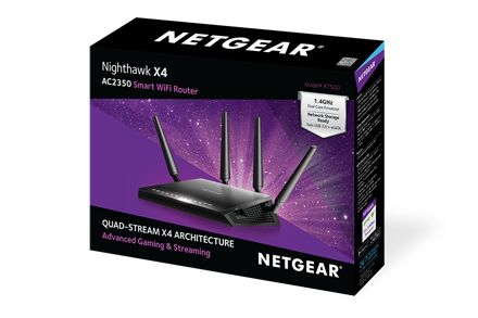 Netgear AC2350 Nighthawk X4 Smart WiFi Router (R7500)