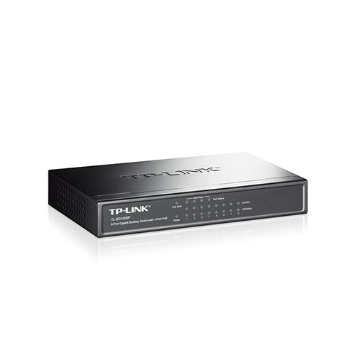 TP-LINK Unmanaged 8-Port Gigabit Desktop Switch with 4-Port PoE TL-SG1008P