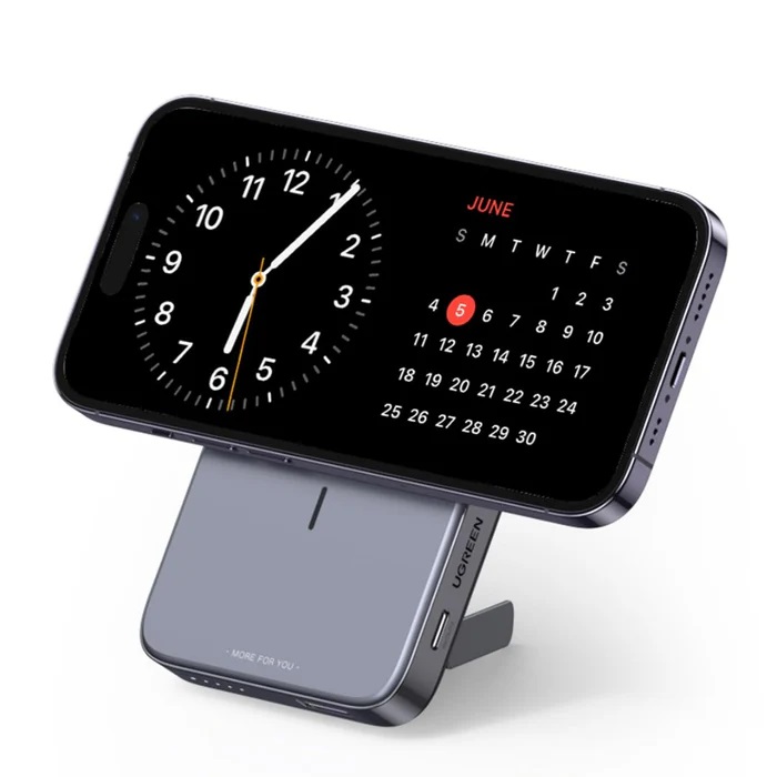 UGREEN 10000mAh Magnetic Wireless Power Bank (Space Gray) (LY) 15086