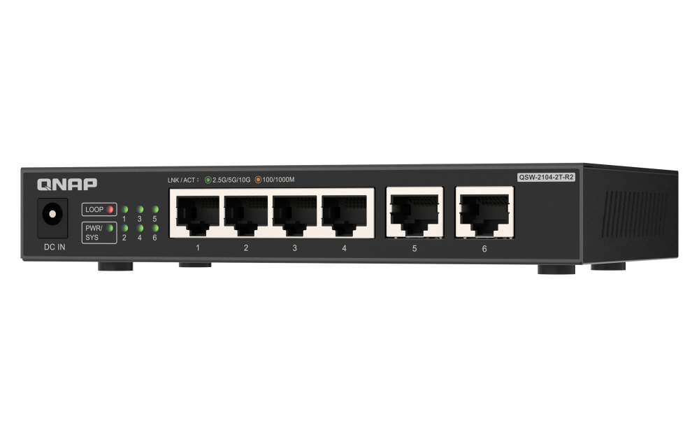 QNAP Switch QSW-2104-2T-R2
