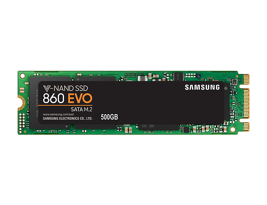 500GB Samsung M.2 860 EVO MZ-N6E500BW