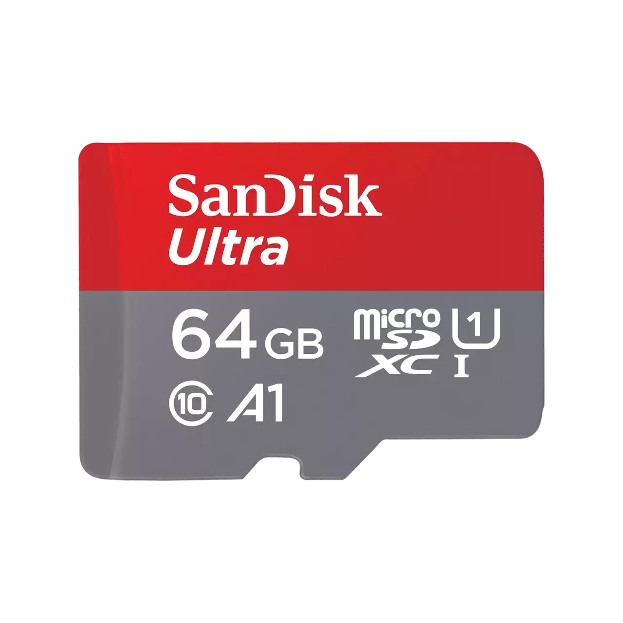 SanDisk Ultra microSD with SD Adapter 64GB SDSQUAB-064G-GN6MA