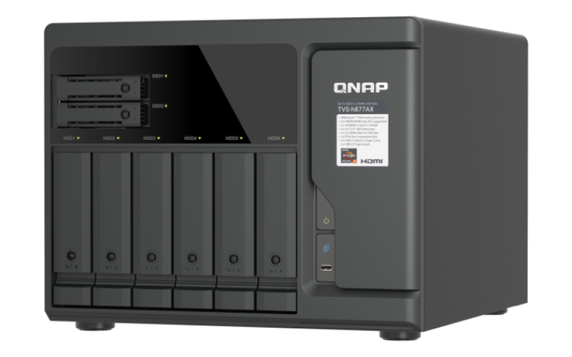 QNAP NAS TVS-h877AX-R5-16G