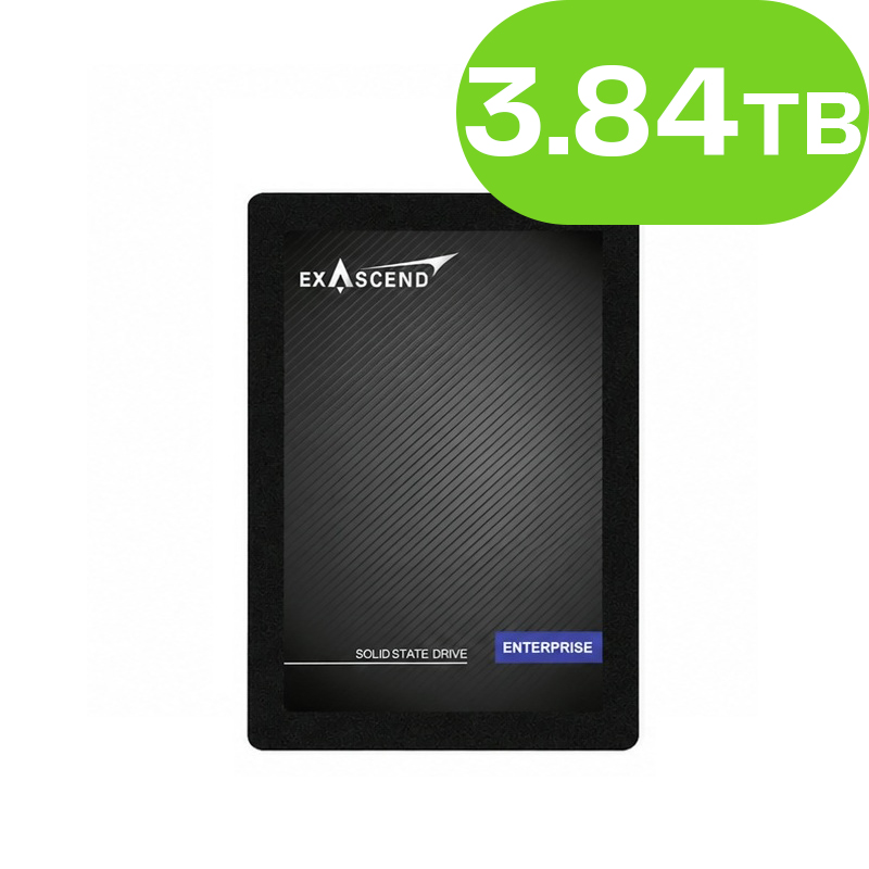 3840GB Exascend SE4 NAND Flash SSD Enterprise SATA3 2.5"(7mm) 3D TLC