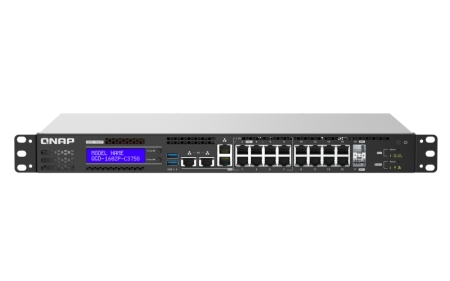 QNAP QGD-1602P-C3558-8GB Smart Edge PoE-switch