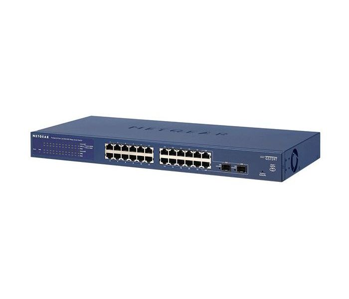 Netgear GS724Tv4 ProSafe Managed 24-Port Gigabit and 2 Gigabit SFP
