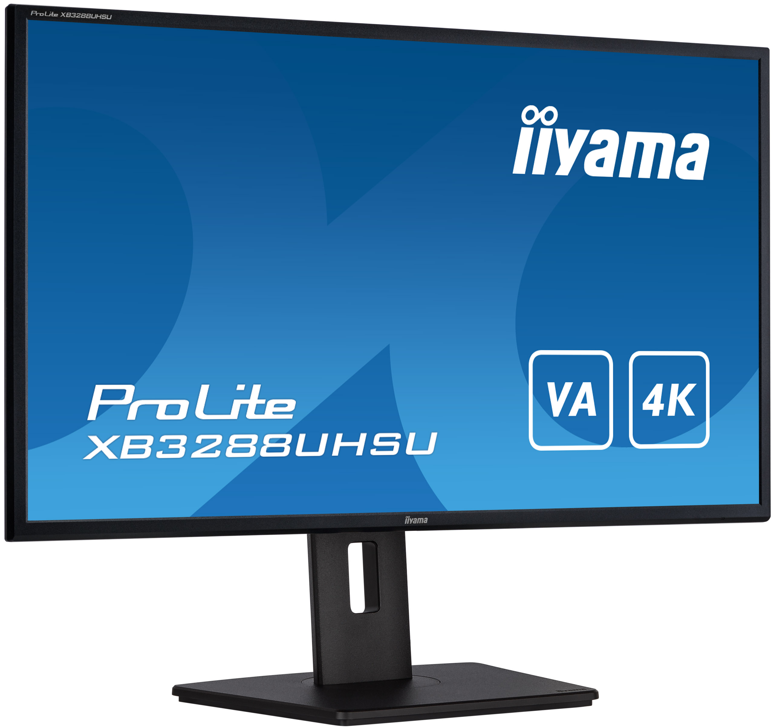 iiyama ProLite XB3288UHSU-B5 32 VA paneel met 4K resolutie zwart monitor