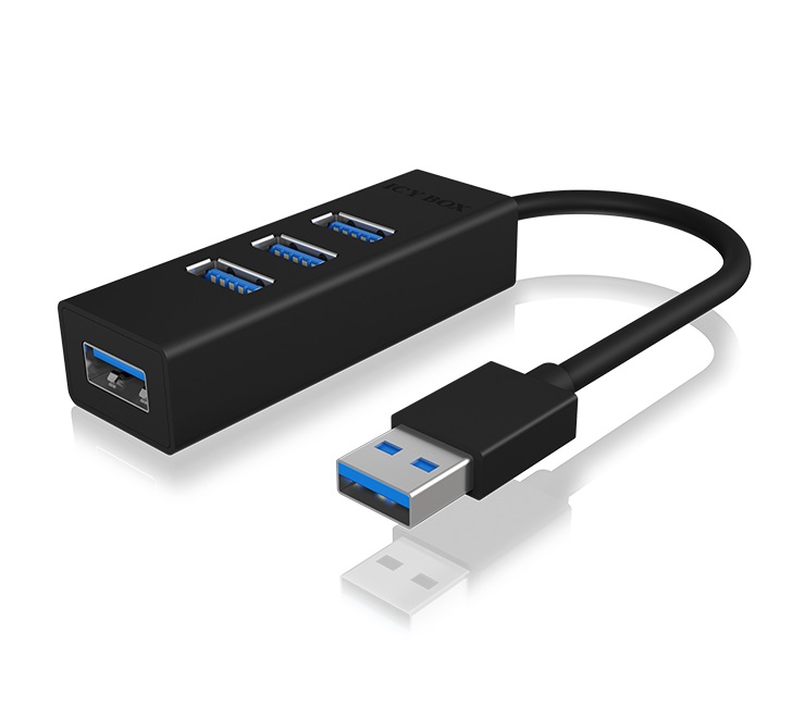 ICY BOX 4-port USB 3.0 Hub IB-HUB1419-U3