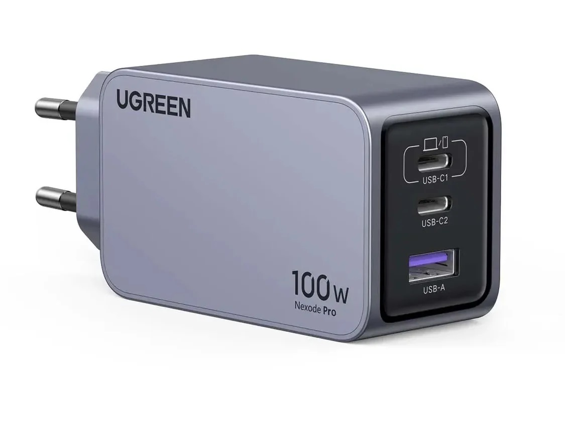 UGREEN Nexode Pro 100W 3-Port GaN Fast Charger Set EU 25874