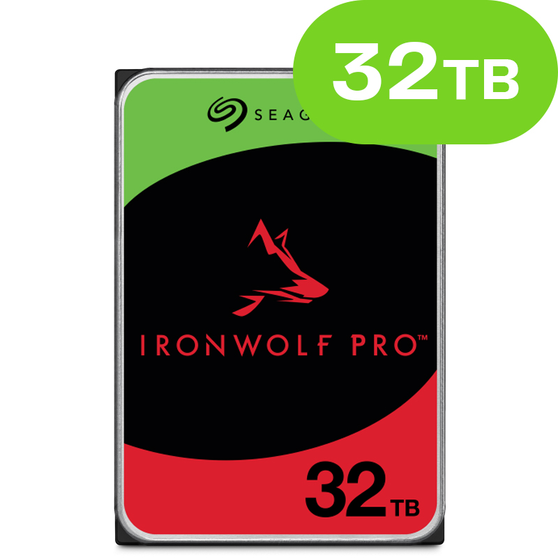 32TB Seagate Guardian IronWolf Pro NAS 3.5 inch ST32000NT000