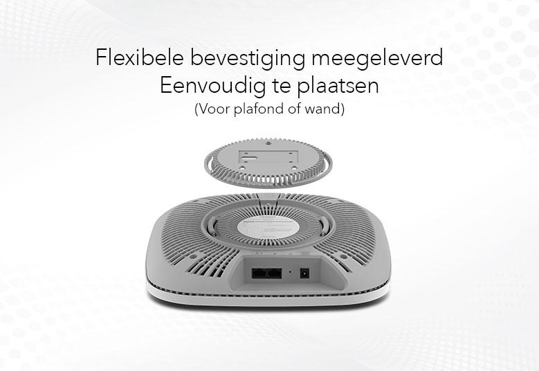 Netgear Insight Managed WiFi 6E AXE7800 Tri-Band Access Point WAX630E-100EUS