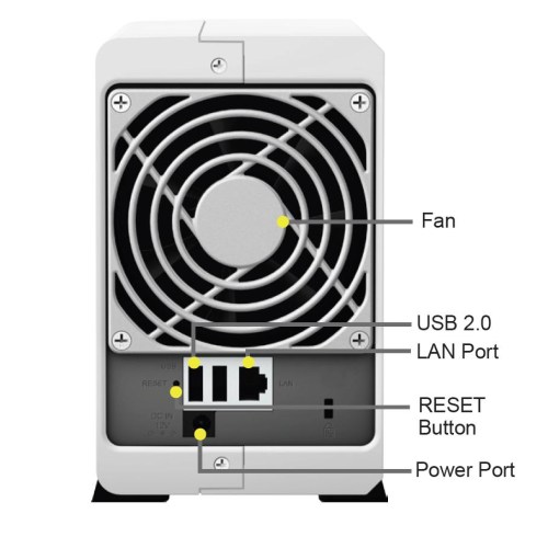Synology DS212j (1 jaar garantie)