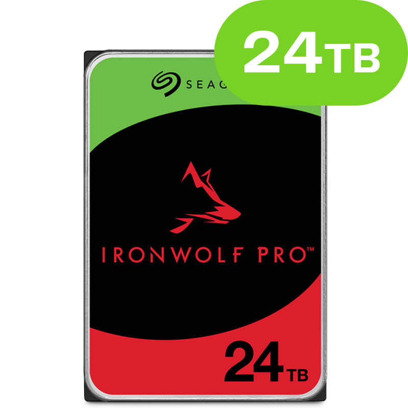24TB Seagate Guardian IronWolf Pro NAS 3.5 inch ST24000NT002