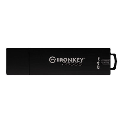 64GB Kingston IronKey D300S USB USB 3.1 Gen 1 FIPS 140-2 IKD300S/64GB