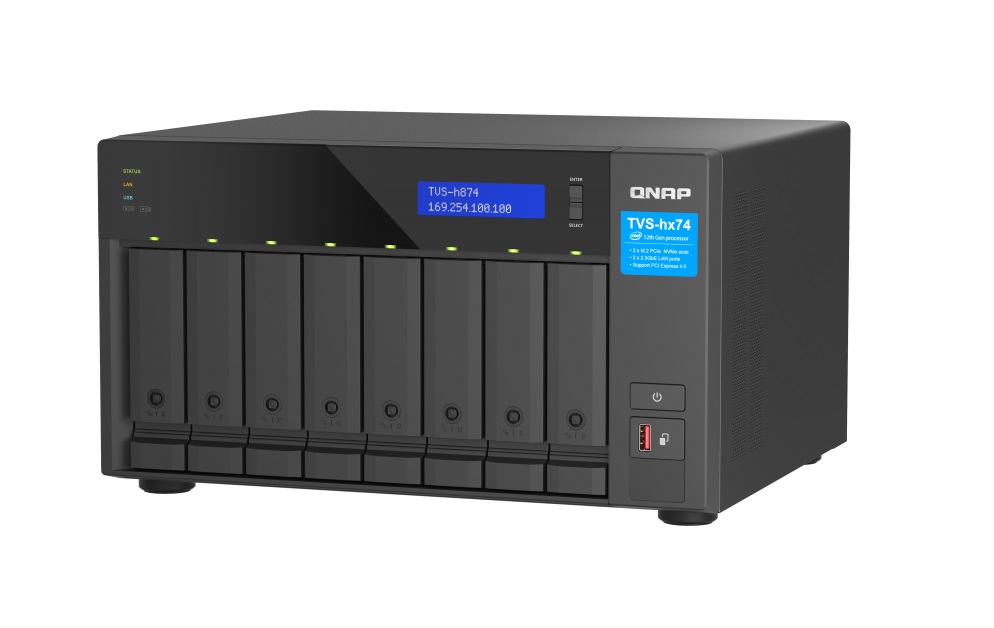 QNAP TVS-h874T-i7-32G 8-bay NAS