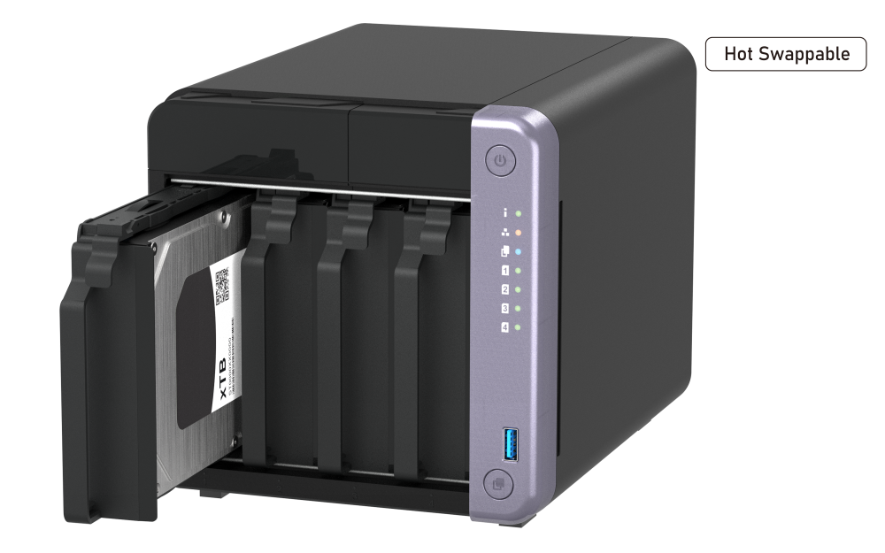 QNAP NAS TS-432X-4G-PE