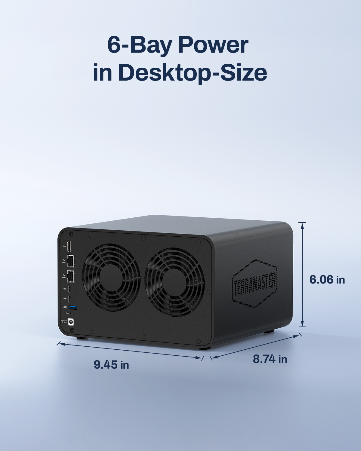 TerraMaster F6-425 Pro SMB 6-Bay NAS