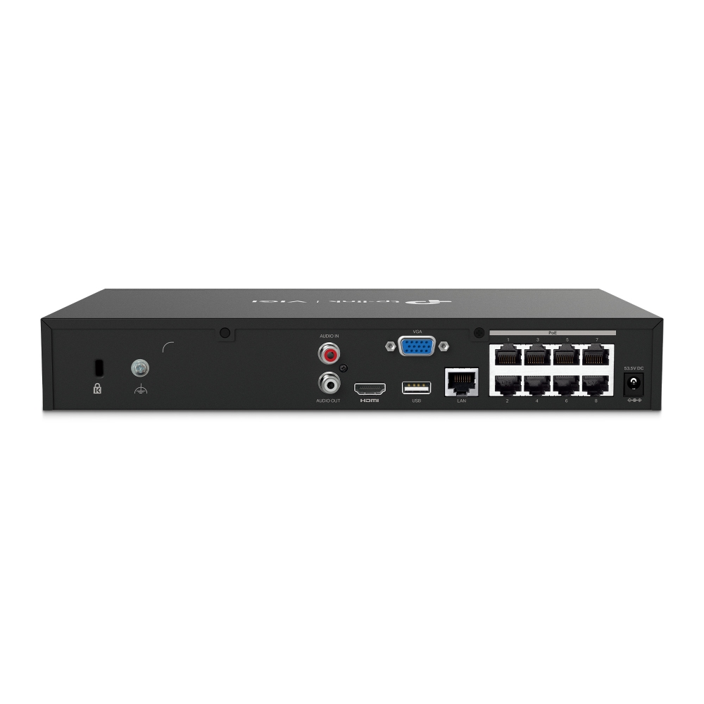 TP-Link  8 Channel PoE+ Network Video Recorder VIGI NVR1008H-8MP