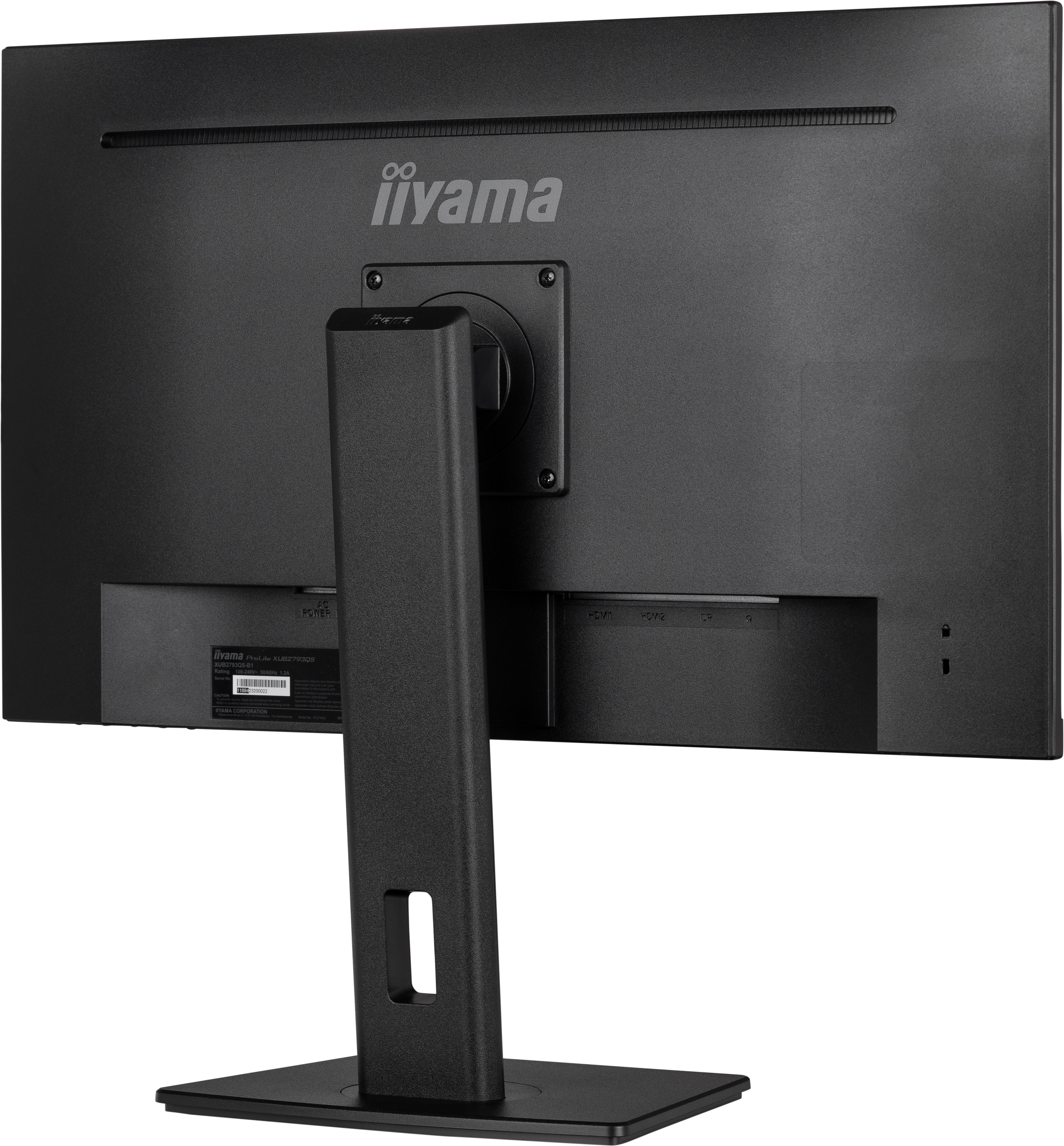 iiyama ProLite XUB2793QS-B1 27” WQHD met IPS-paneel zwart monitor