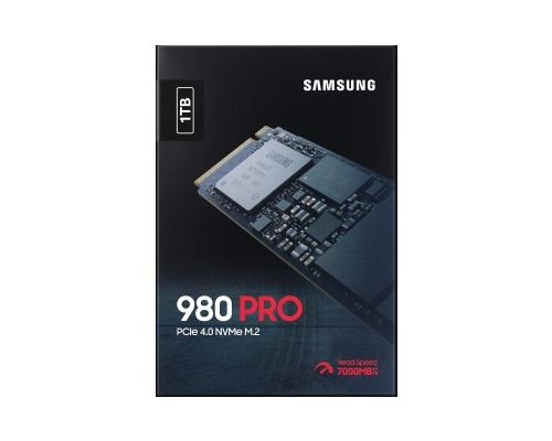 1TB Samsung  M.2 PCIe 4.0 x4 NVMe 1.3 SSD 980 PRO MZ-V8P1T0BW
