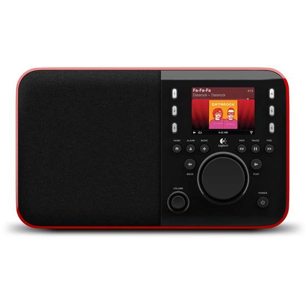 Logitech Squeezebox Radio Rood
