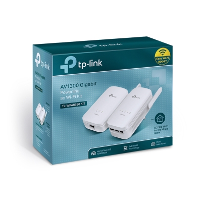 TP-LINK AV1300 Gigabit Powerline AC Wi-Fi Kit TL-WPA8630 KIT V2