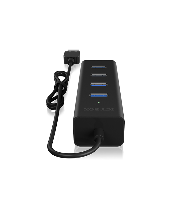 ICY BOX 4-port USB 3.0 Type-A Hub IB-HUB1409-U3
