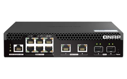 QNAP L2 PoE beheerde Switch QSW-M2106PR-2S2T